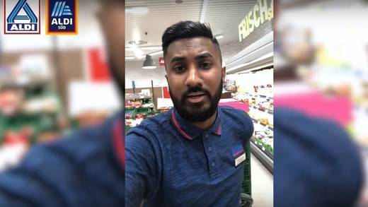 Für den Spot wurden Selfie-Videos von Mitarbeitern zusammengeschnitten.