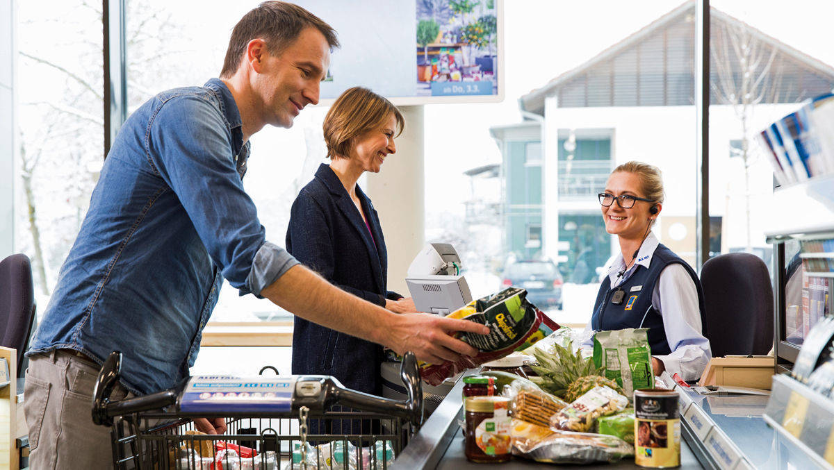 Aldi Süd und Aldi Nord punkten zusammen.