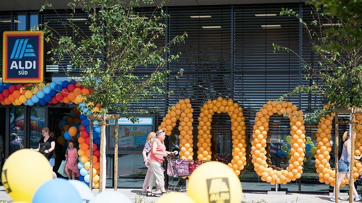 So erfolgreich sind die neuen Filialen von Aldi Süd | W&V