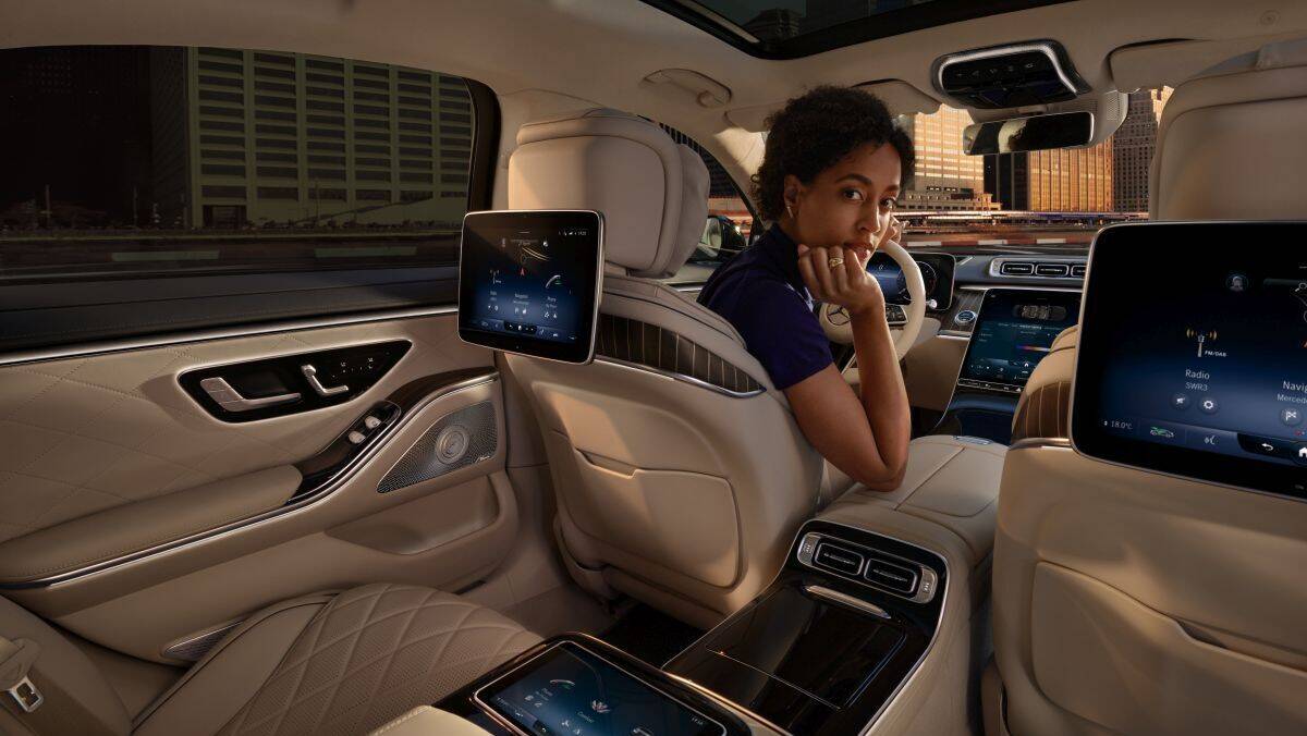 Die neue Luxuslimousine von Mercedes-Benz geht an den Start