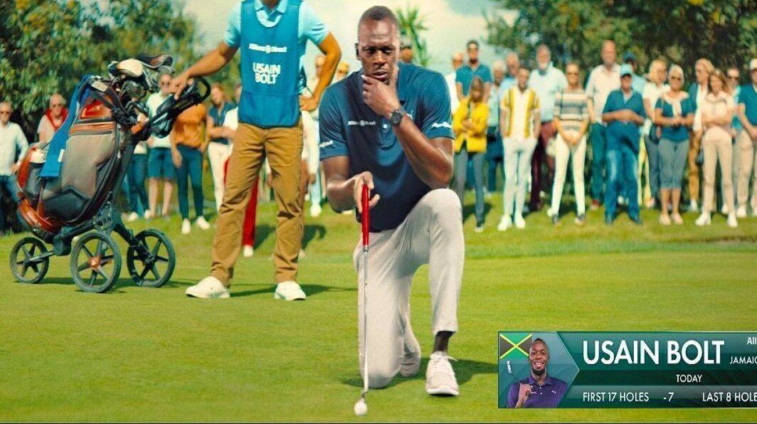 Spitzensportler Usain Boltwirbt wieder für Allianz Direct.