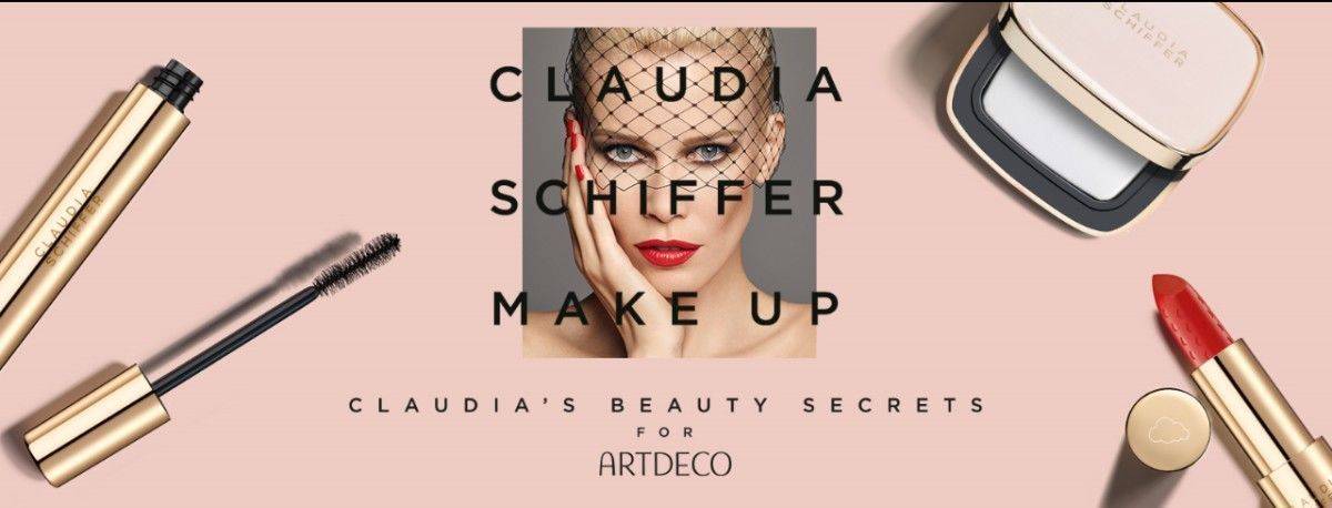 Claudia Schiffer: Dekoratives für Artdeco.