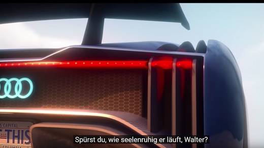 Was ist das für ein Audi? Ach, der gehört Lance Sterling...