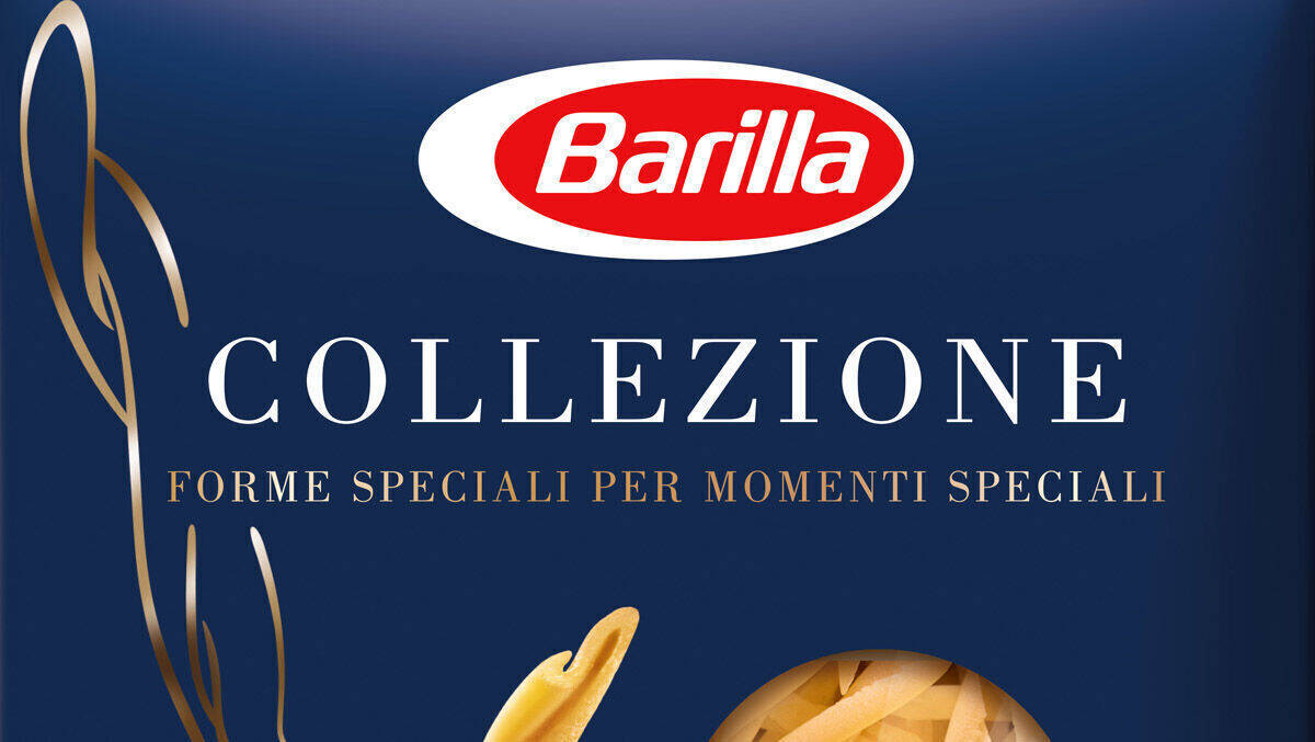Der Pastahersteller konzentriert sich werblich auf sein Premium-Produkt "Barilla Collezione". 