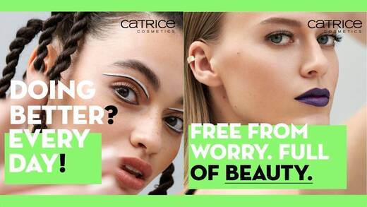 Die Beautymarke Catrice ist sauberer als es das Gesetz verlangt.