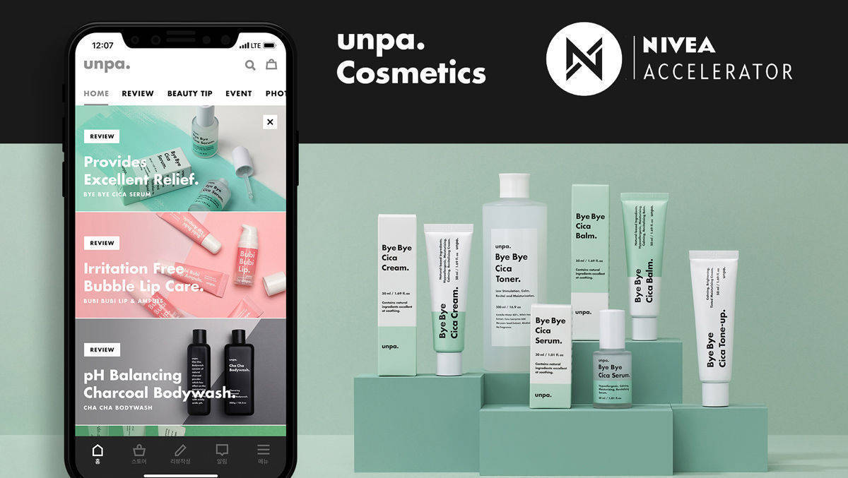 "unpa.Cosmetics" ist die Hautpflegemarke des Startups LYCL.
