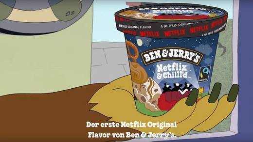 Für Fans von Bingewatching: die neue Ben & Jerry's-Sorte.