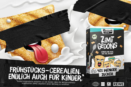 Eines der Plakatmotive der aktuellen Rebelicious-Kampagne.