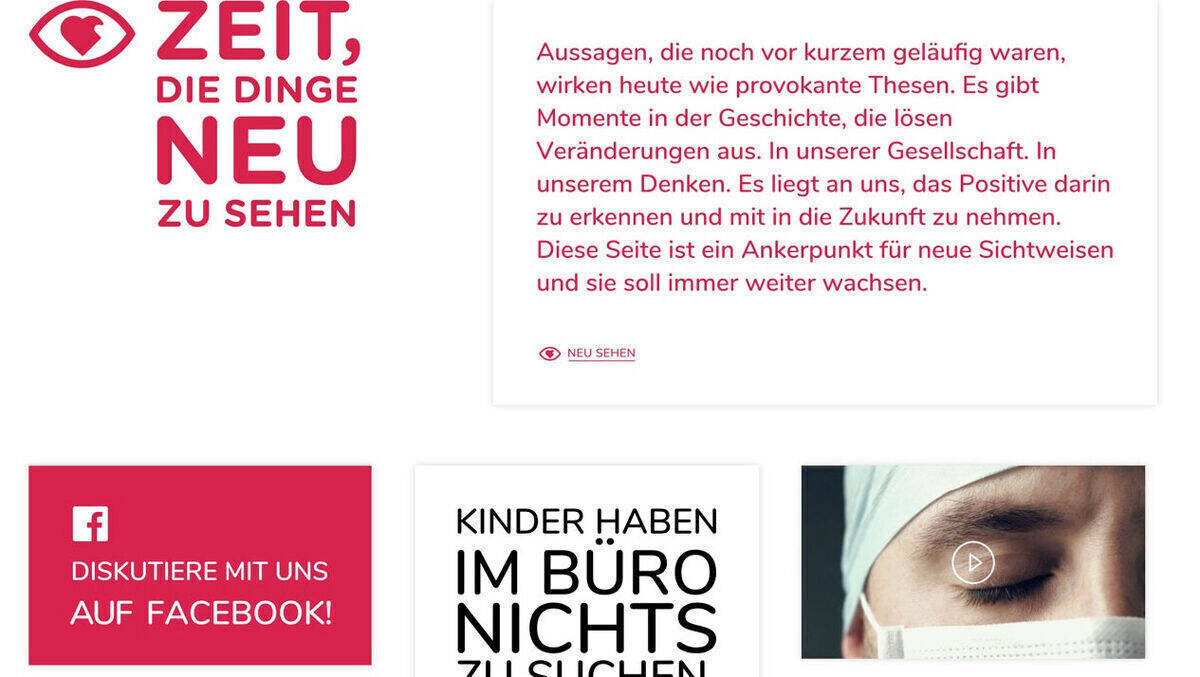 Die Bertelsmann Content Alliance initiiert eine Kampagne, die den Blick auf positive Aspekte der Veränderungen richtet - trotz Corona-Pandemie.