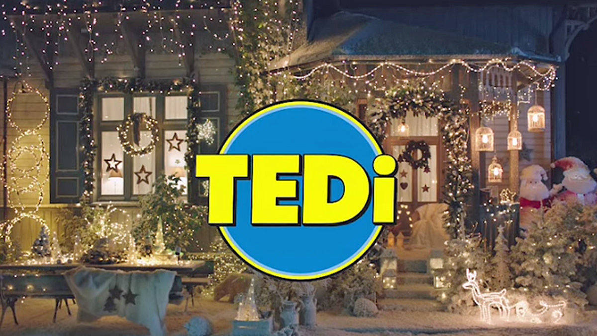 Erstmals wirbt Tedi im TV - mit einer Weihnachtskampagne.