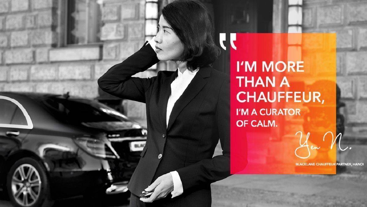Yen aus Hanoi ist nur eine von vielen echten Blacklane-Entrepreneuren und Chauffeuren, die im Laufe der Kampagne gezeigt werden.