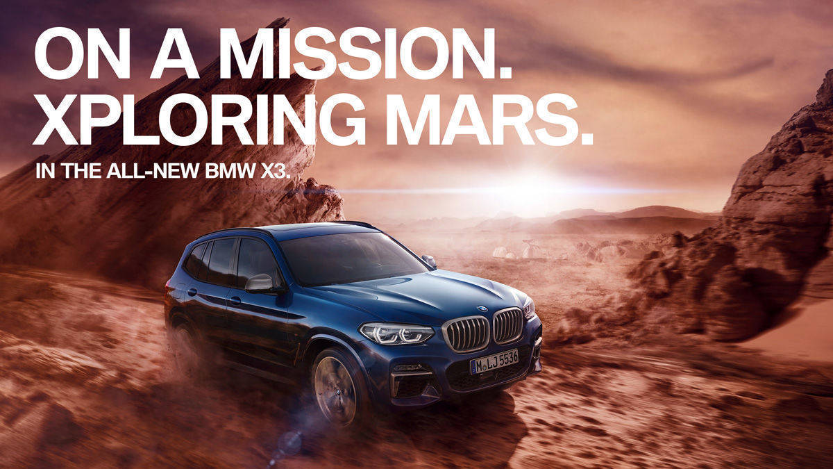 BMW bietet einen Trip zum Mars