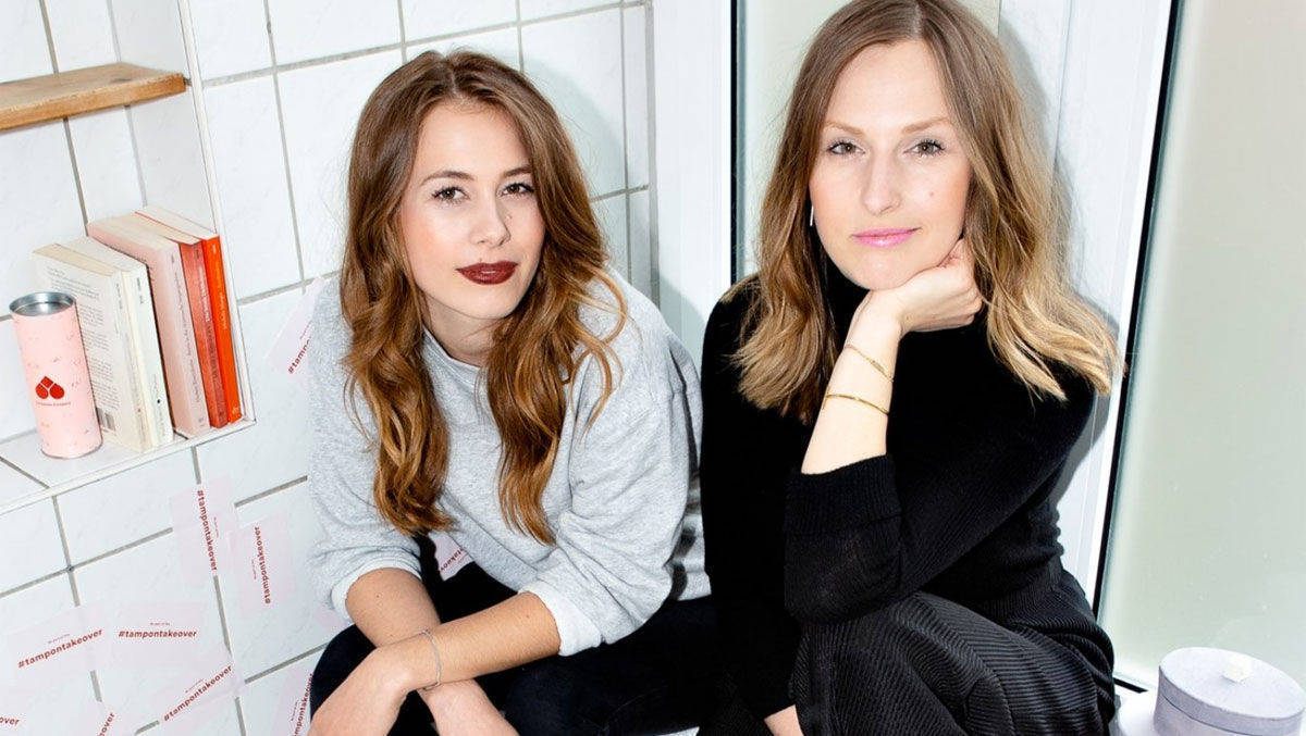 Sinja Stadelmaier (l) und Ann-Sophie Claus sind The Female Company.
