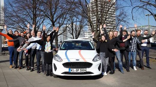 Das Team der neuen Carsharing-Marke Oply