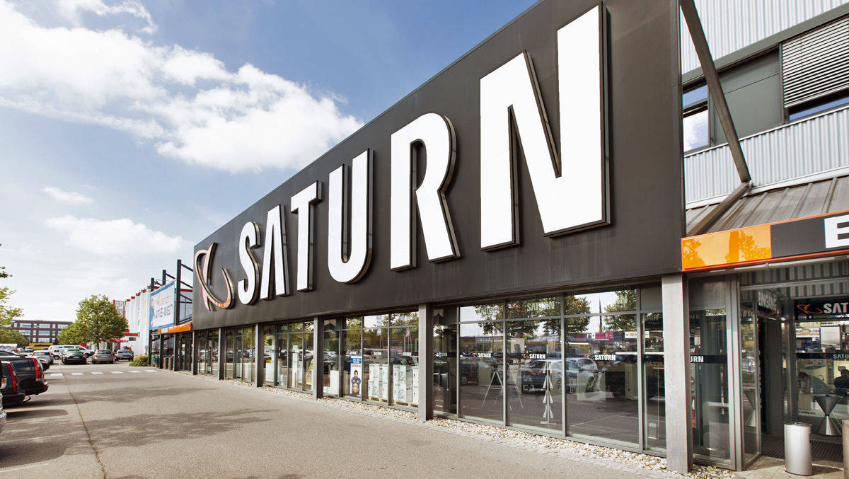 Die Kette Saturn gehört zu den Ceconomy-Marken.