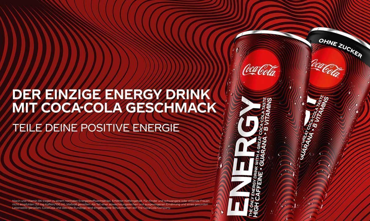 Coke Greift Red Bull An W V
