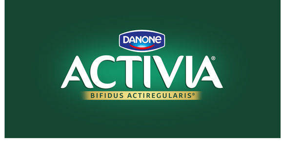 Das neue Activia-Logo.