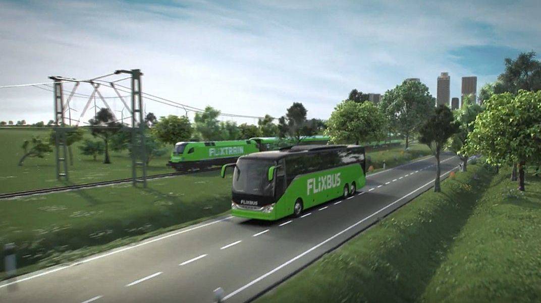 FlixBus macht alles grün, behauptet der TV-Spot des Unternehmens.