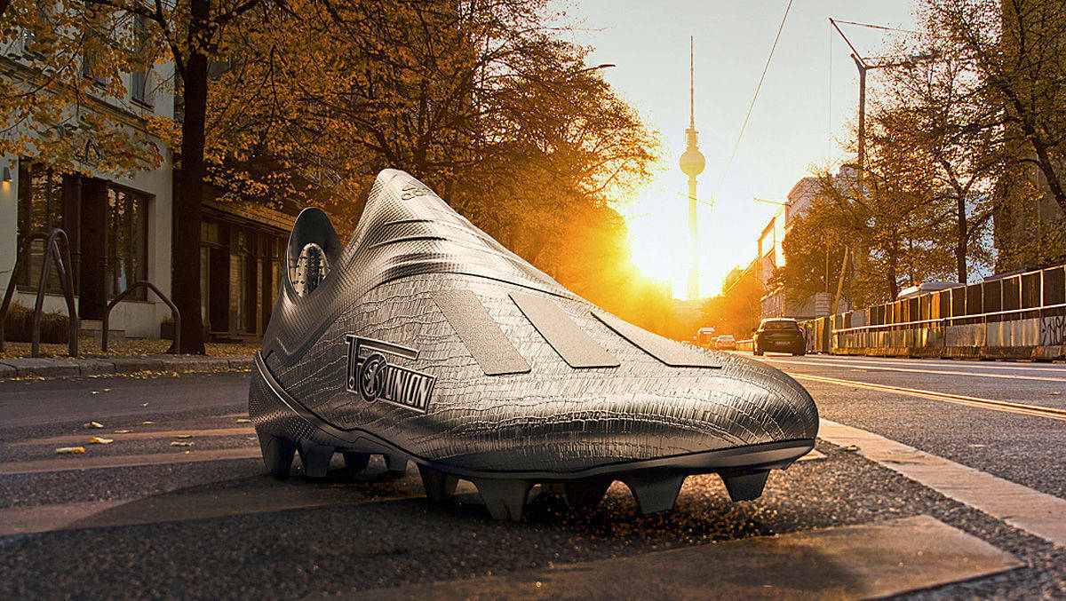Bekannt für sportliche Werbung und Sponsoring (wie hier bei Union Berlin): Adidas steht auf dem Treppchen der Best Brands 2019 ganz oben.