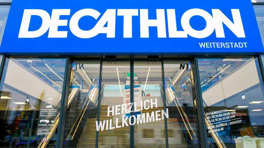 Decathlon eröffnet seine bislang größte Filiale.
