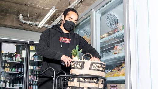 Gorillas überzeugte weitere Investoren, darunter Delivery Hero.
