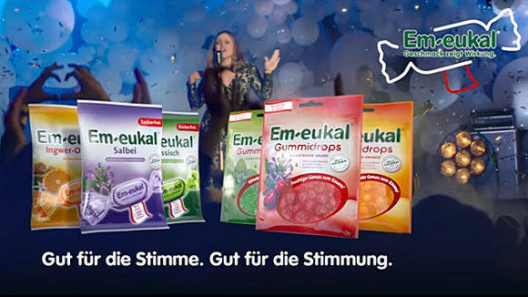 Em-eukal präsentiert im neuen Spot sein neues Brand Icon. 