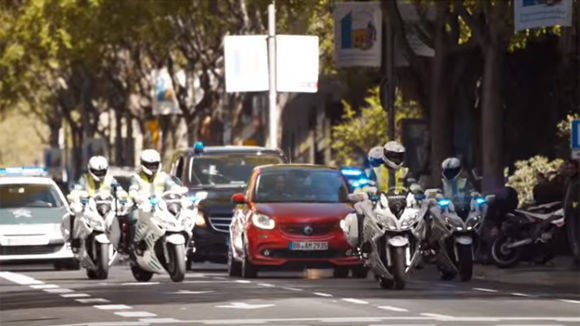 Probefahrt im Smart Brabus mit VIP-Behandlung.