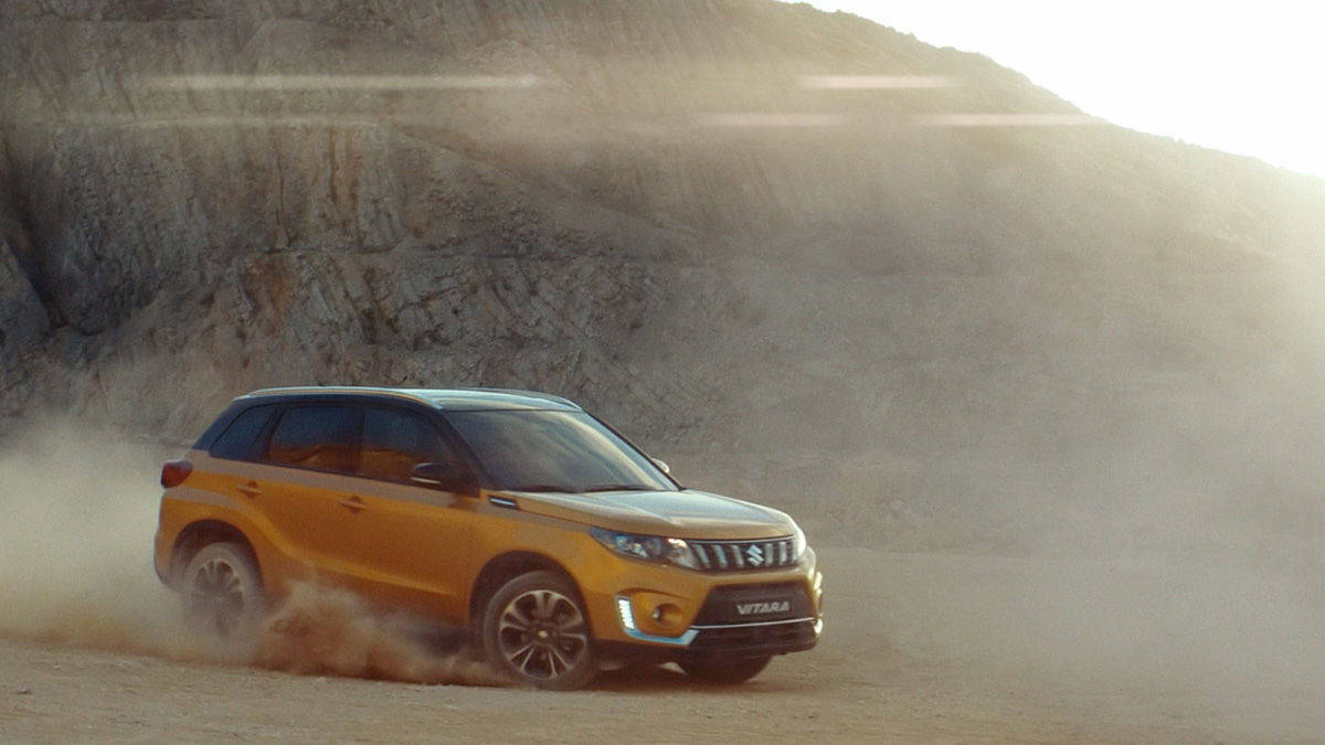 Der Hauptdarsteller: der neue Suzuki Vitara.
