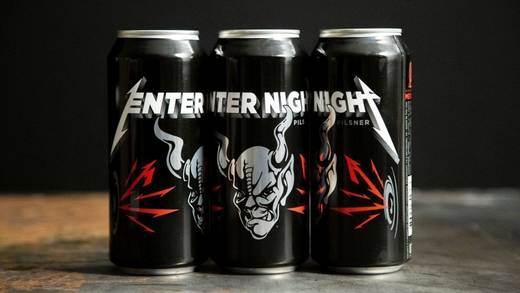 Enter Night Pilsner: Metallicas Einstieg in den Biermarkt.