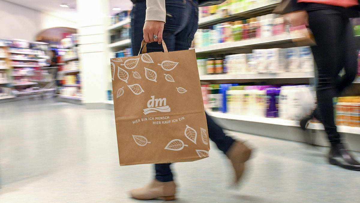 Die Drogeriemarktkette dm kann bei den Kunden punkten.