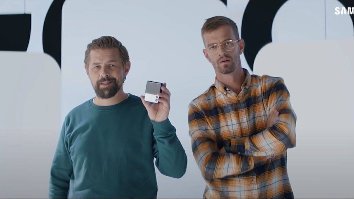 Die Flip-Flap-Werbung mit Joko und Klaas für Samsung hat schon fast Kultstatus erreicht.