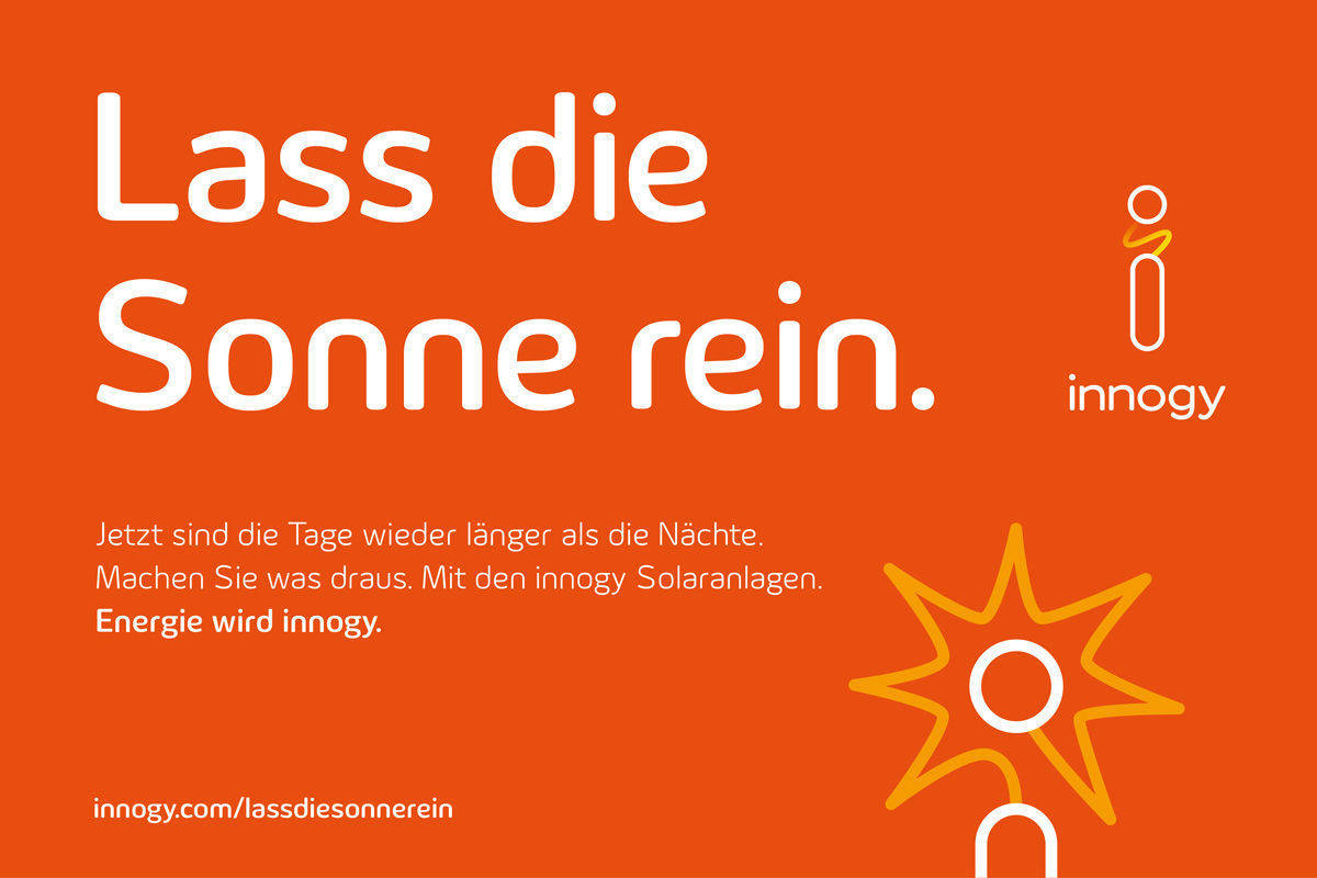 Innogy-Motiv der ersten Kampagnenphase.