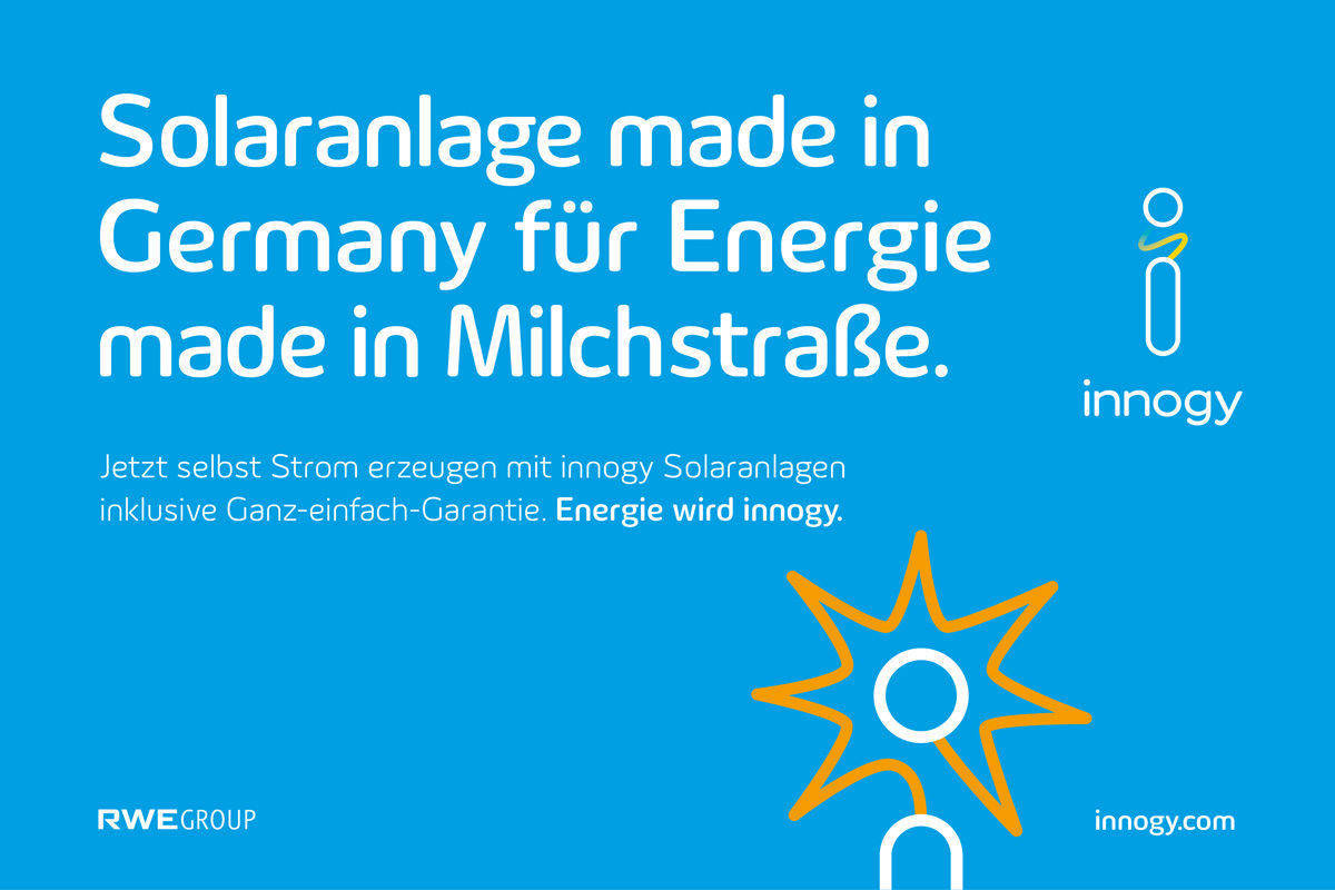 Innogy-Motiv der zweiten Kampagnenphase.