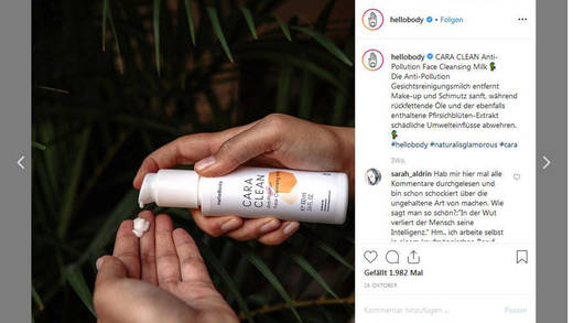 Der Kosmetikmarke Hello Body ist gelungen, wovon viele der herkömmlichen Beautymarken nur träumen: Allein durch Social Media hat sie eine Reichweite in Millionenhöhe aufgebaut.