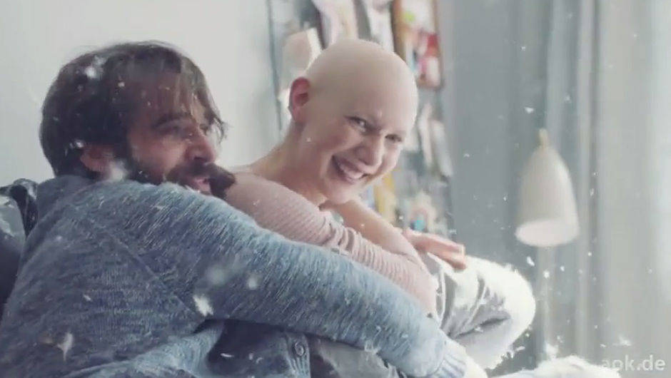 Drei TV-Spots der AOK sind bis Ende des Jahres zu sehen.