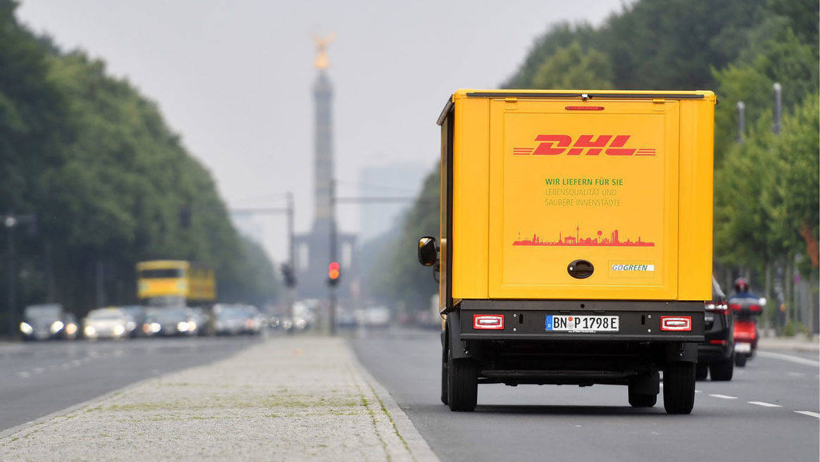 Die Deutsche Post (DHL) hat in Deutschland einen Marktanteil von 70 Prozent.