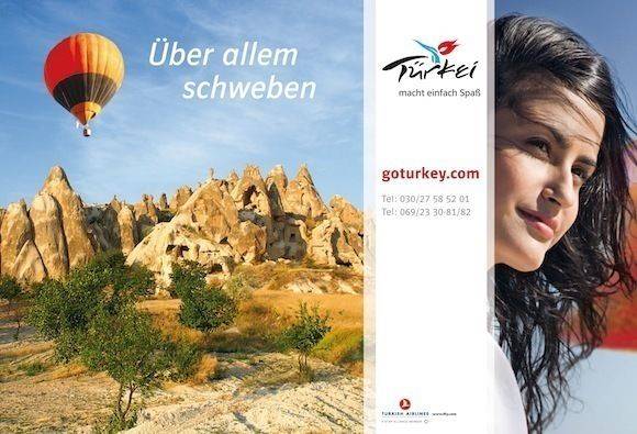 Türkei Werbung von Turkish Airlines
