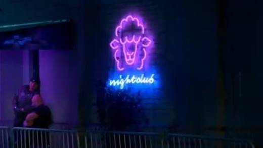Das Logo des Ikea-Night-Clubs: Ein Schaf.