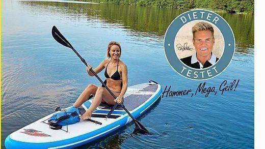 "Hammer, Mega, Geil!" Dieter Bohlen geht für Lidl aufs Wasser.