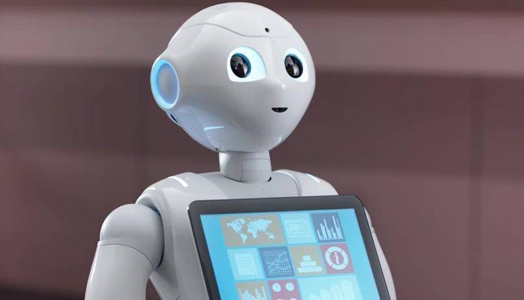 Roboter Pepper erkennt Emotionen.