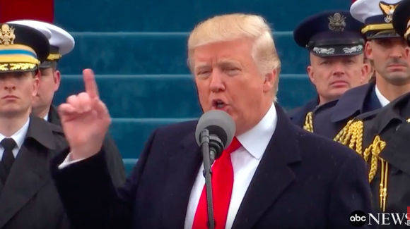 Trumps Inaugurationsrede ließ den Wahlkampf wieder aufleben.