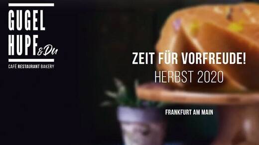 Auf seiner Website wirbt Dr. Oetker für das neue Café in Frankfurt am Main.