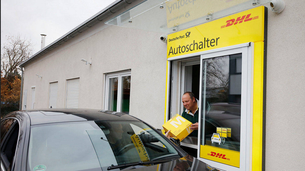 Der erste Autoschalter der DHL öffnet in Bad Kreuznach.