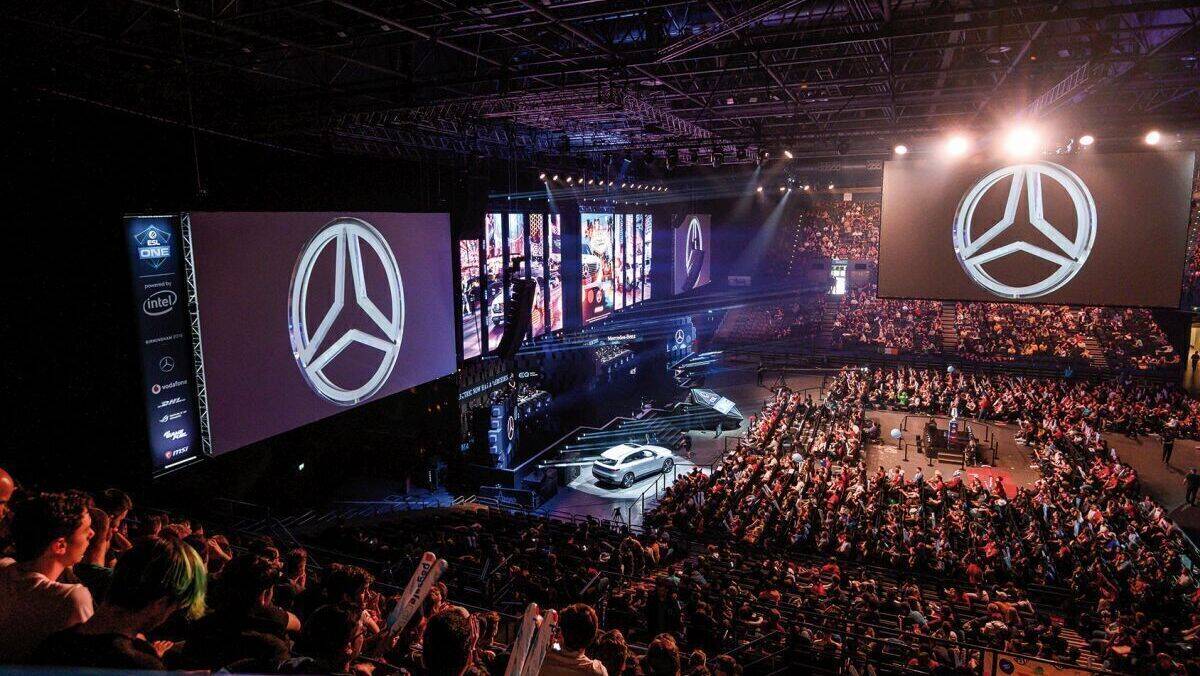 Mercedes engagiert sich seit Jahren bei E-Sports.