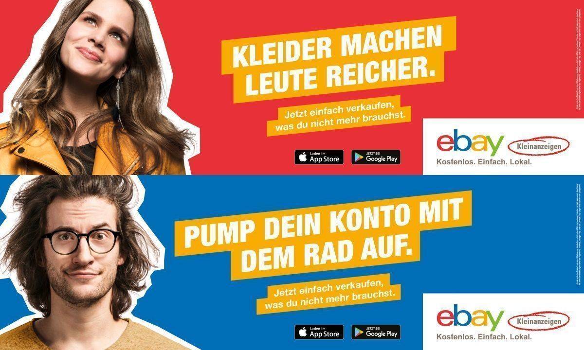 Auch Ebay-Mitarbeiter animieren in der neuen Kampagne zum Verkauf.
