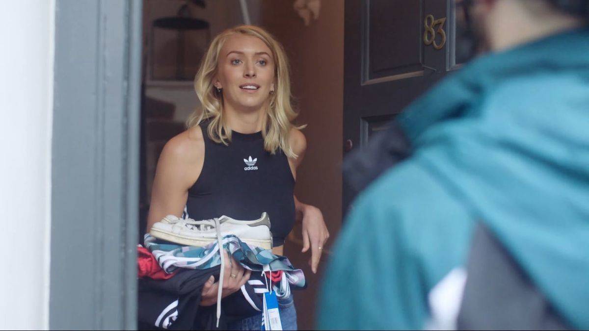 Kreislauf: Per App können Kunden die Adidas-Sachen abholen lassen.