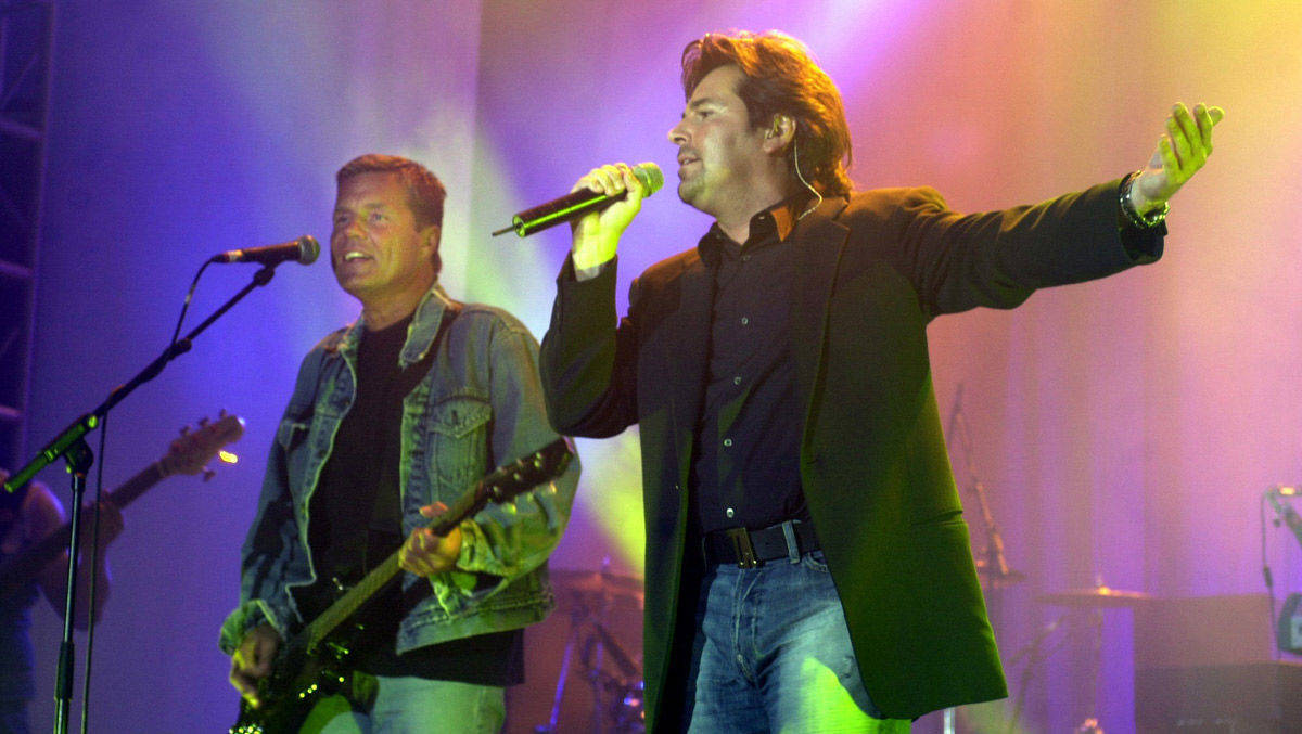 "Modern Talking": Dieter Bohlen und Thomas Anders bilden zusammen das Original.