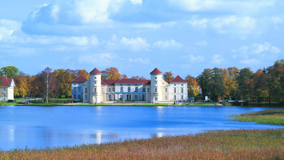 Schloss Rheinsberg in Brandenburg. 