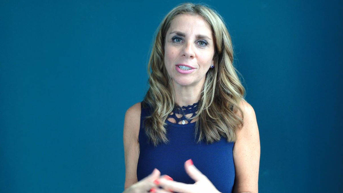 Nicola Mendelsohn,VP EMEA, im W&V-Interview im Hamburger Facebook-Büro