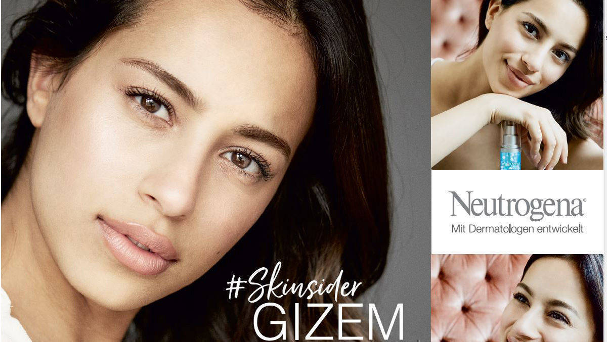 Gizem Emre ist das neue Neutrogena-Gesicht.